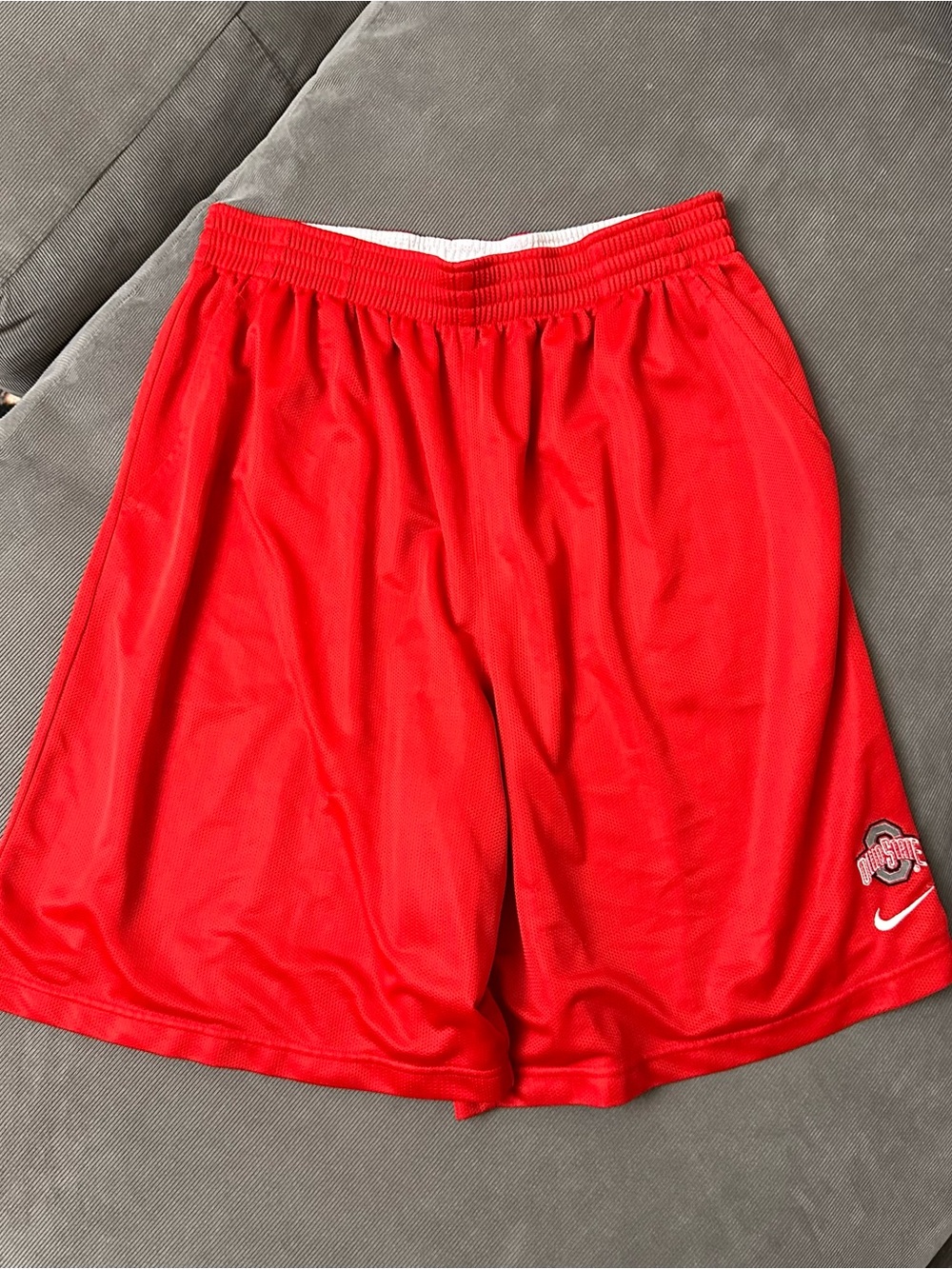 Vintage Ohio State Buckeyes Nike Team Red Shorts Size XL